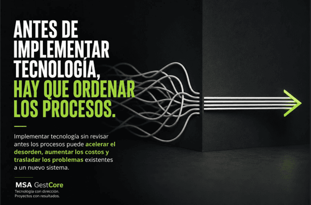 Antes de digitalizar, mejore el proceso